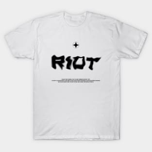 RIOT BLACK T-Shirt